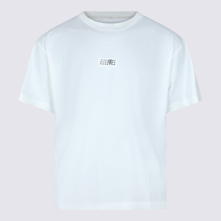 Mm6 Maison Margiela T-shirts and Polos - White | ab769d55f9f81f5b7e652f6f5cdcdcfd9e786d50