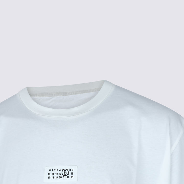 Mm6 Maison Margiela T-shirts and Polos - White | 859430191117455a6d7013bd104c14ebfe211126