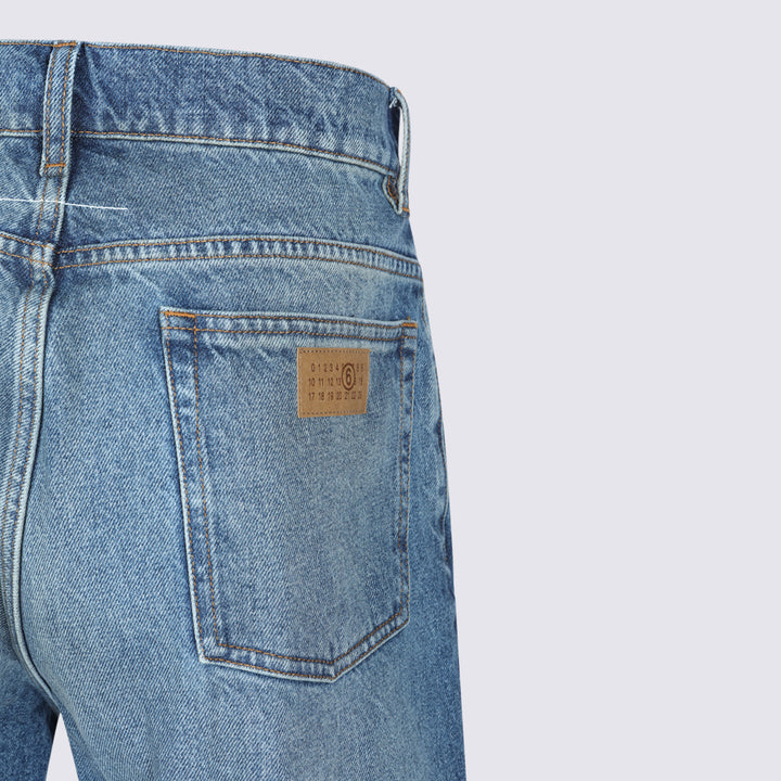 Mm6 Maison Margiela Jeans - Blue | 5960176783c7c219882ec4a64eef999454fcc5b5