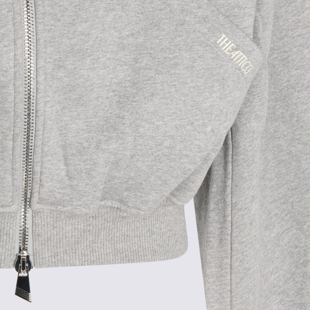 The Attico Sweaters - MELANGE GREY | 46899f715c99583045c28843a3bb36859bdc7460