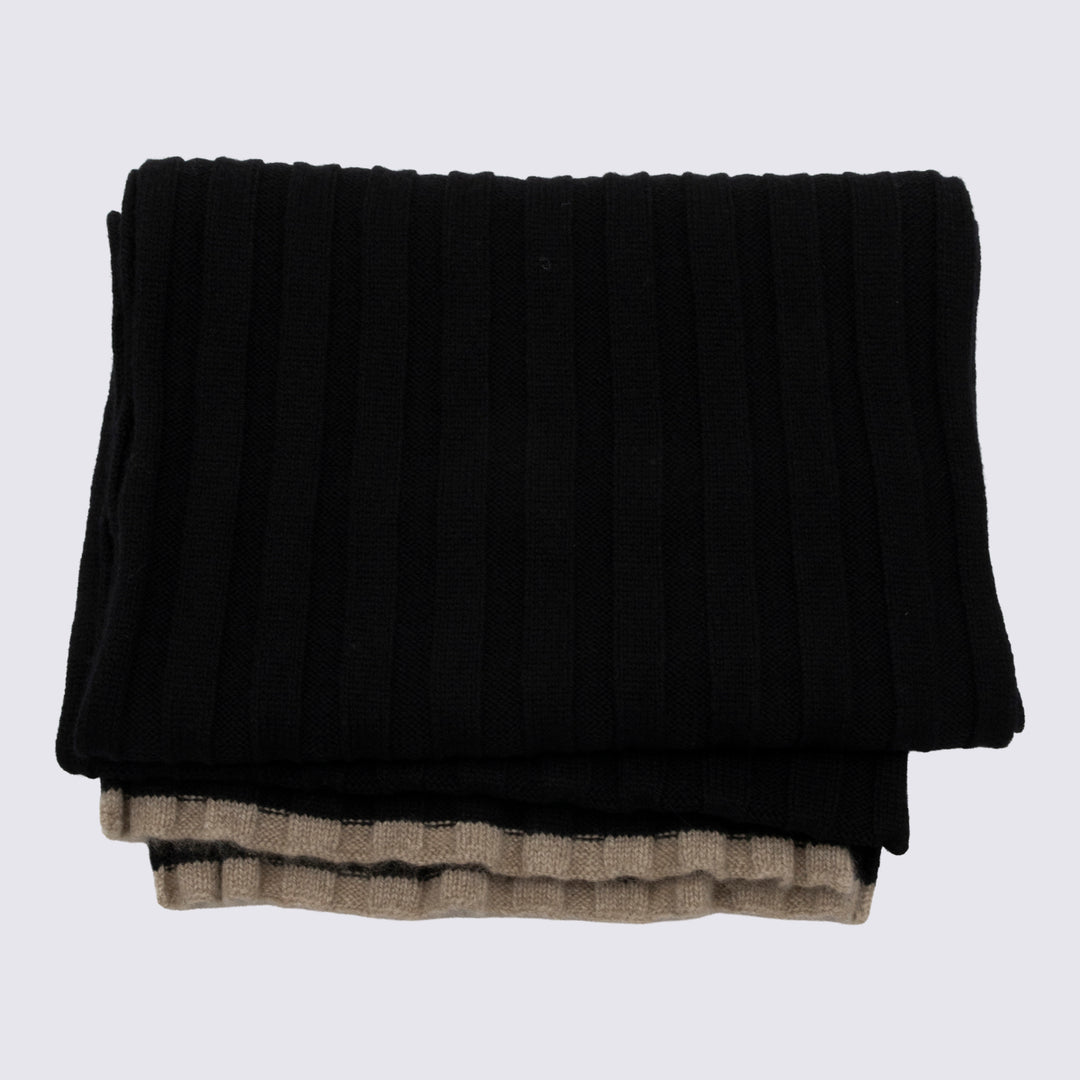 Brunello Cucinelli Scarfs - Black | 03ec1c14dc083e96892d525f6a0136e2f67ea234