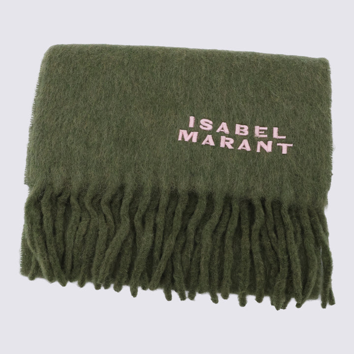 Isabel Marant Scarfs - Khaki | 70df01d4648de030ce0e785d318c3ed0905080ba