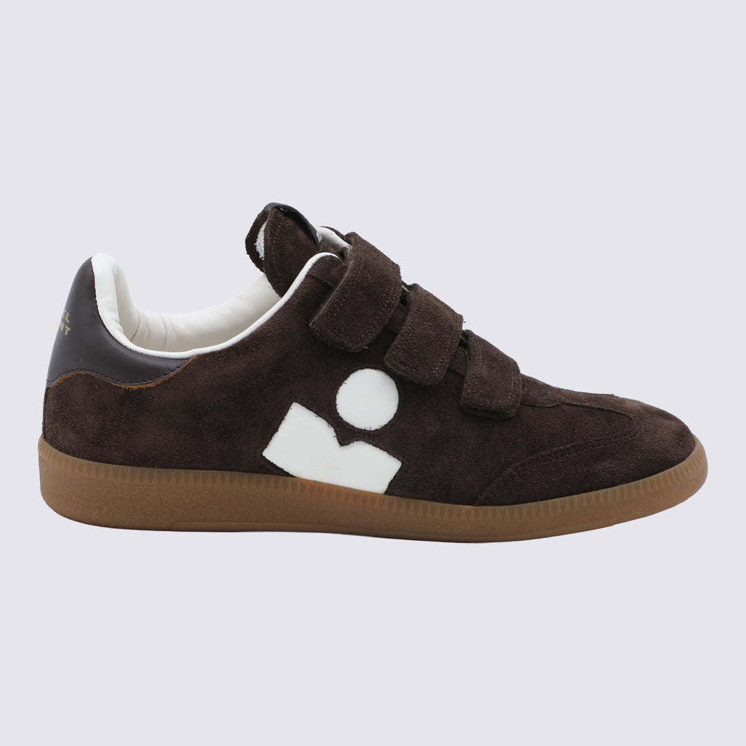 Isabel Marant Sneakers - CHOCOLATE/MILKY WHITE | e1bfe0dc822ef42b26c3b71678f3ddbecfb8e610