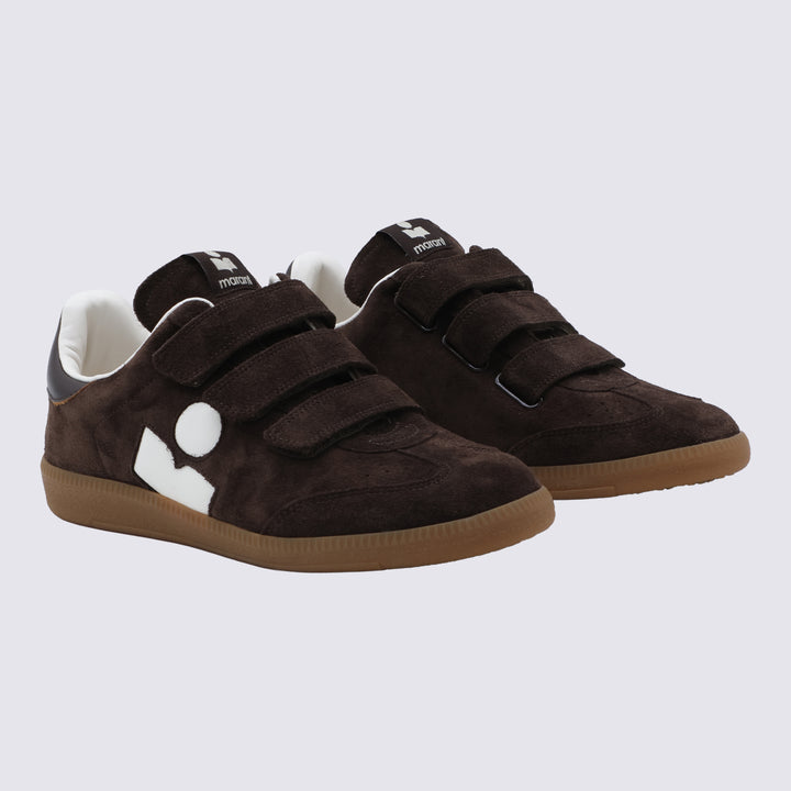 Isabel Marant Sneakers - CHOCOLATE/MILKY WHITE | 9103fadacd3494ef0525ecff8129a143b998e5fc