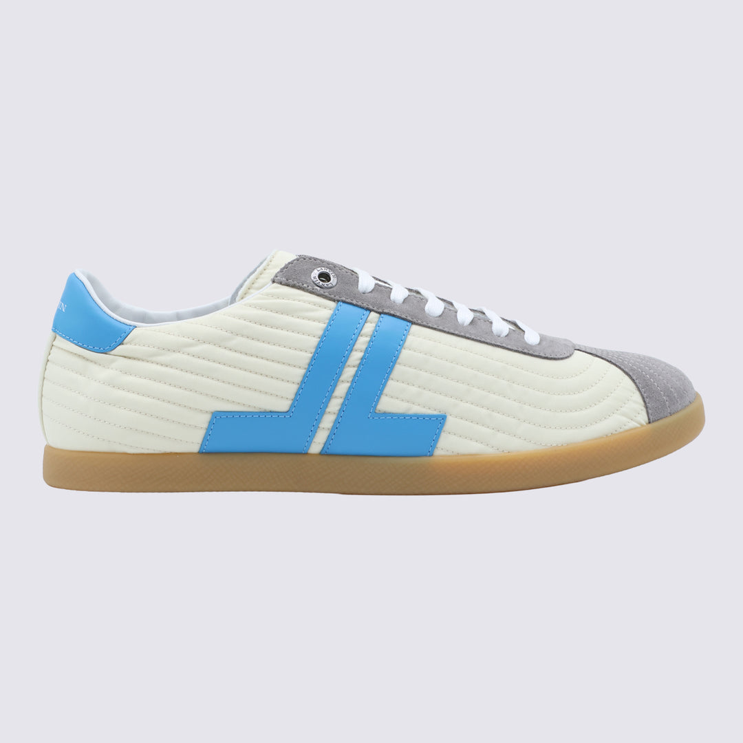 Lanvin Sneakers - ECRU/LIGHT BLUE | 7468d72da1b2e375c69364cbf2bfecae6a988508