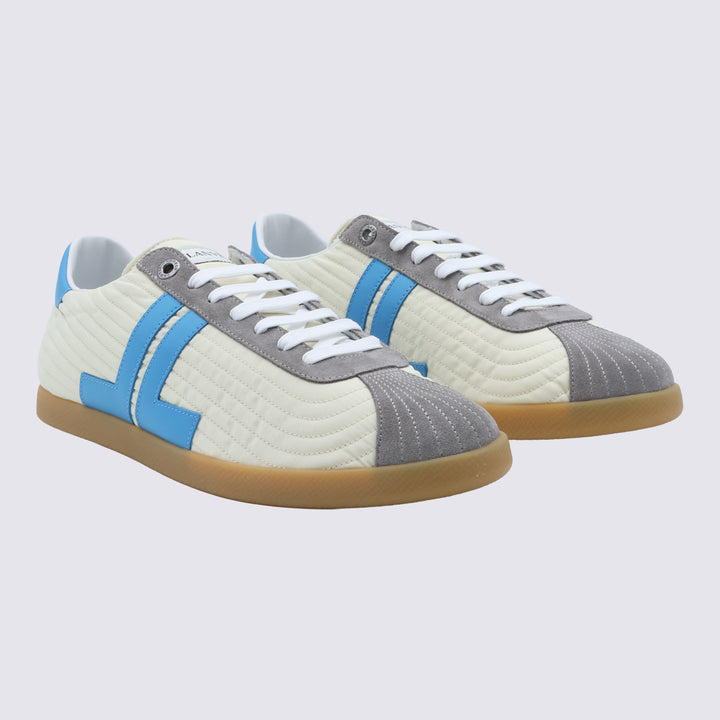 Lanvin Sneakers - ECRU/LIGHT BLUE | 759f44cc5e0e5ce7127669c589e6f39836b696a9