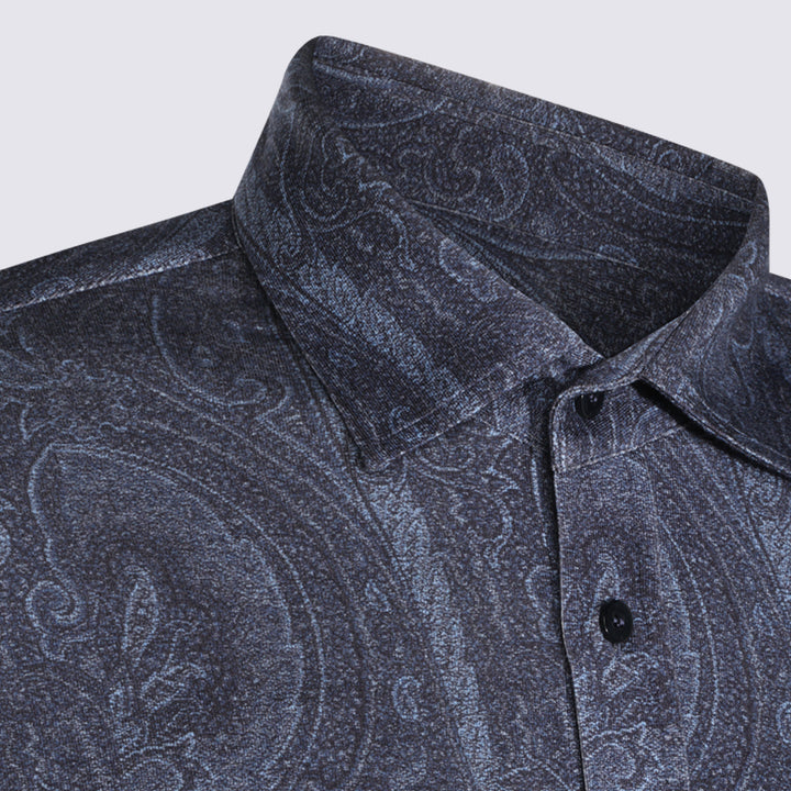 Etro Shirts - Blue | 498c580ad5296a952306ad7cd6cf77486b377bff