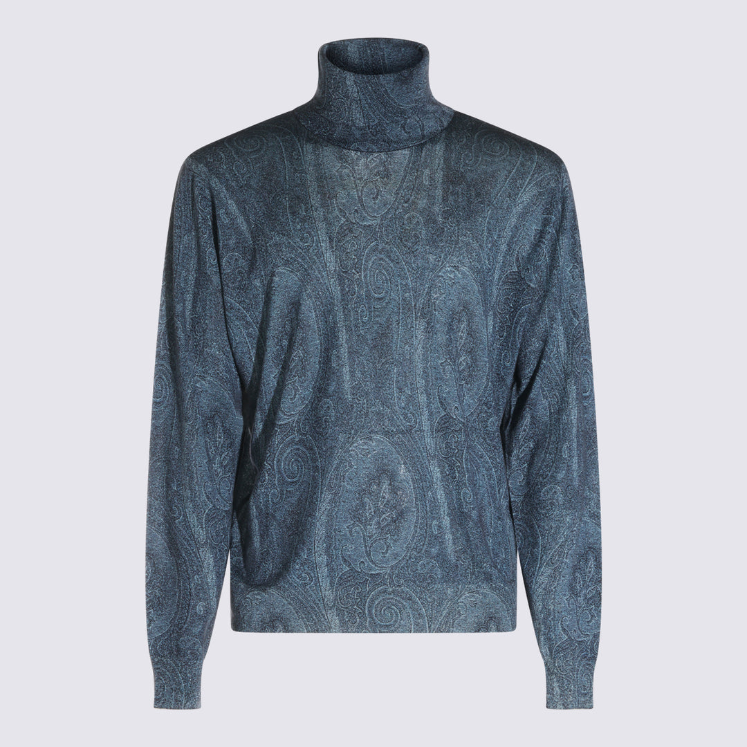 Etro Sweaters - LIGHT BLUE | 4da7e363137e384afcff89a2927ffac3f699ba7f