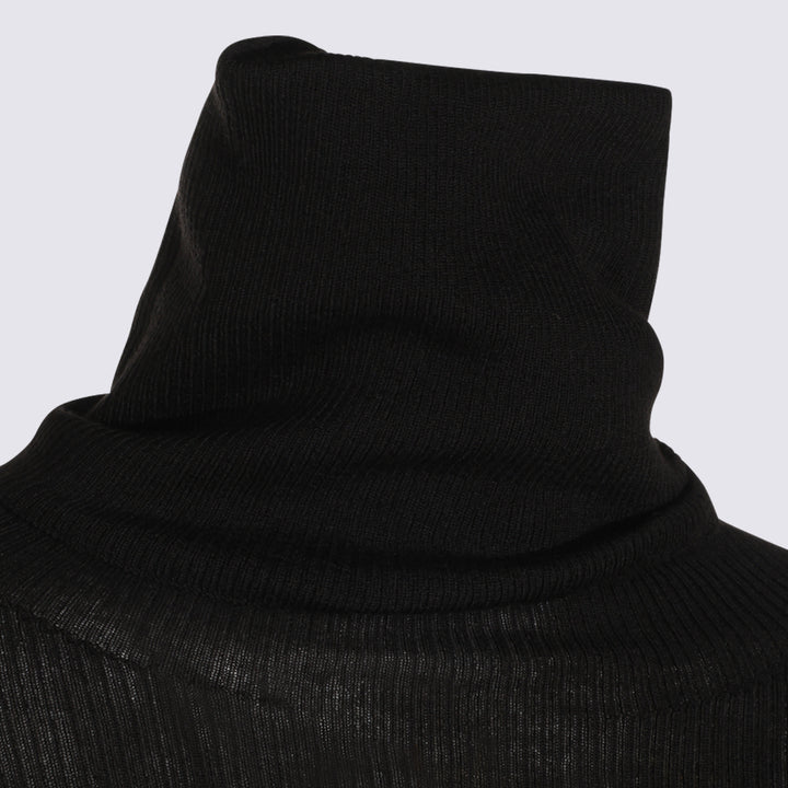 Rick Owens Sweaters - Black | 60e578fd611664eb4d0b24d3d37c6b078f01a0c3
