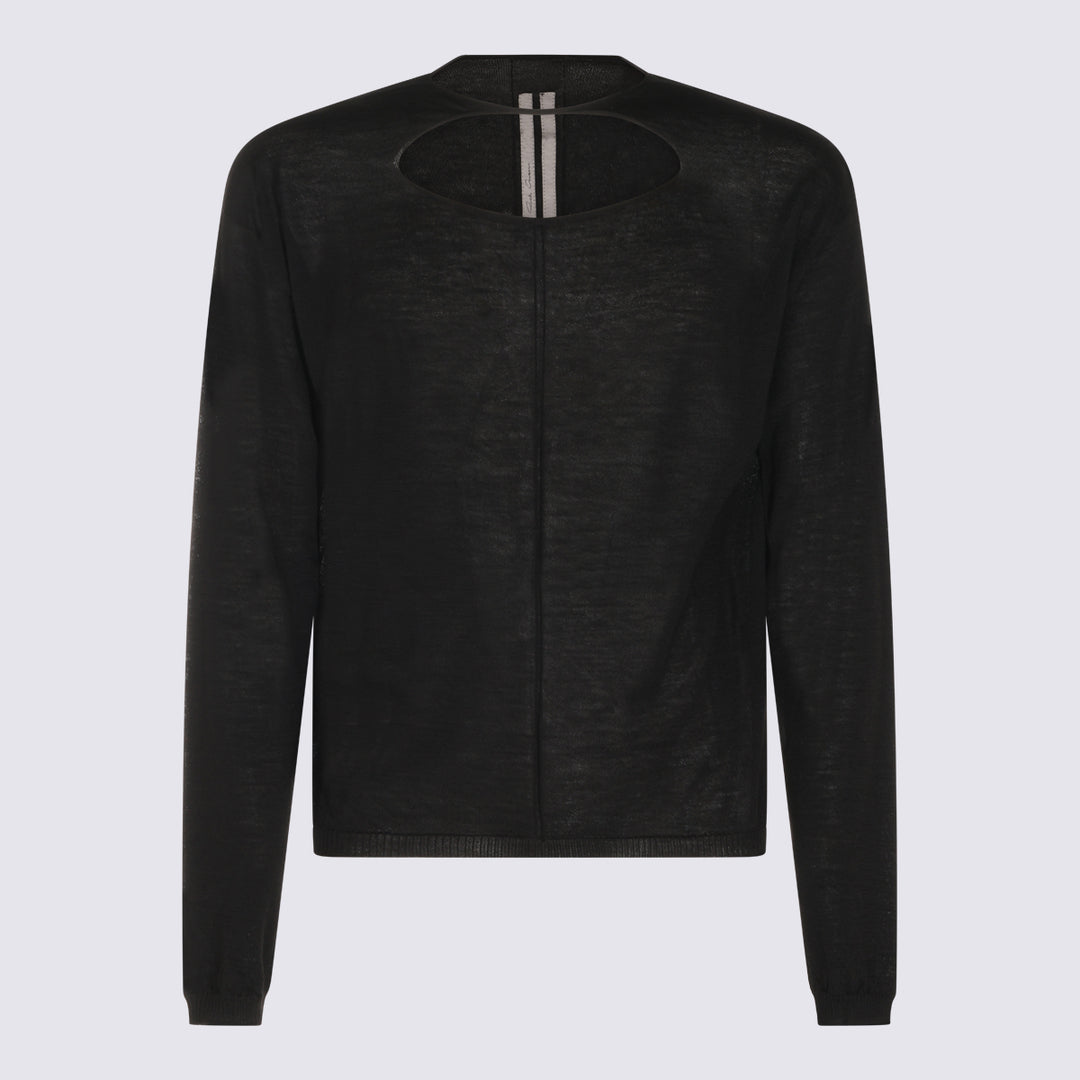 Rick Owens Sweaters - Black | 6174f7242fef12b135c4fc6e334d0c8e3add5d26