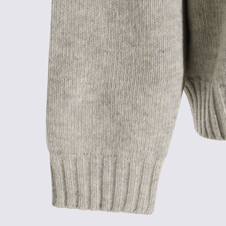 Mm6 Maison Margiela Sweaters - Grey | 68a8940358bf62834298bbb0fd6dd2f60d48169d