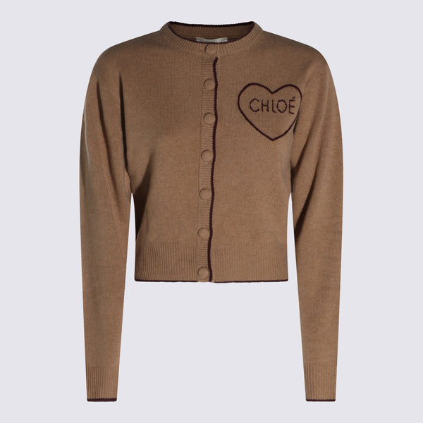 Sweaters Bleached Brown