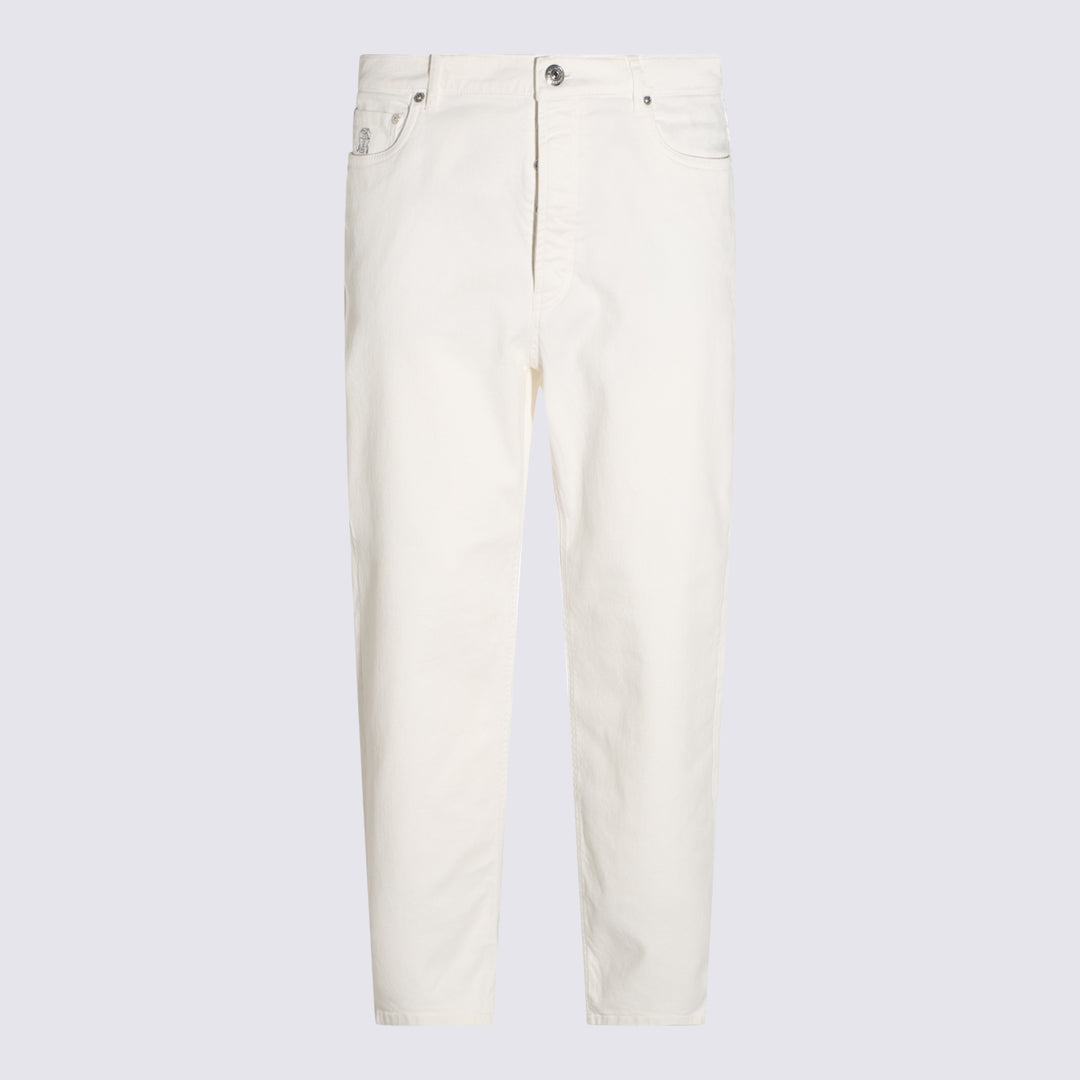 Brunello Cucinelli Jeans - White | d3f1ab39e48f0658c010c3791057997b0d194a21
