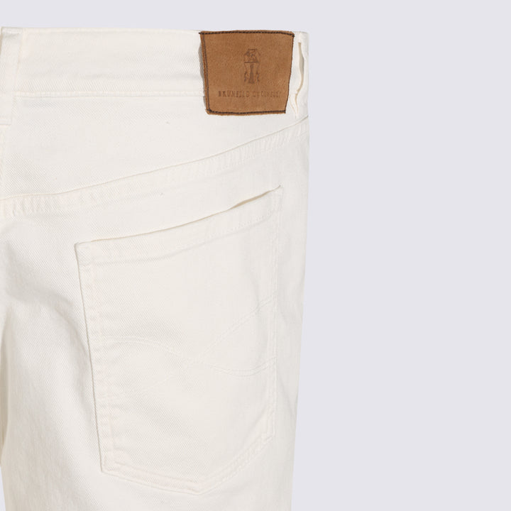 Brunello Cucinelli Jeans - White | 6f61a61600fabd8d227ef0f86aebc82742a48dc9