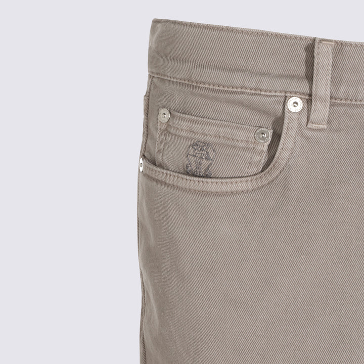 Brunello Cucinelli Jeans - Taupe | 992ebcc6e8ed8ae603afb0996f322d8b7c74fcfd