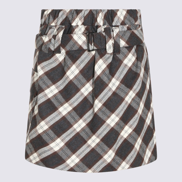 Skirts Grigio/Brown/Panama
