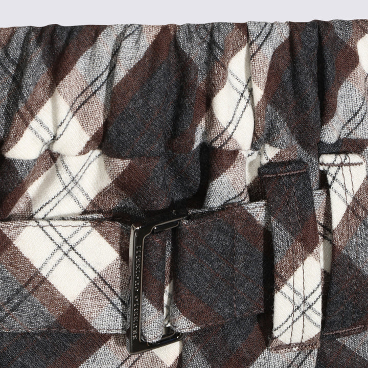 Brunello Cucinelli Skirts - GRIGIO/BROWN/PANAMA | e5eacf1e34224207734f38aa4db5002c81ec6188
