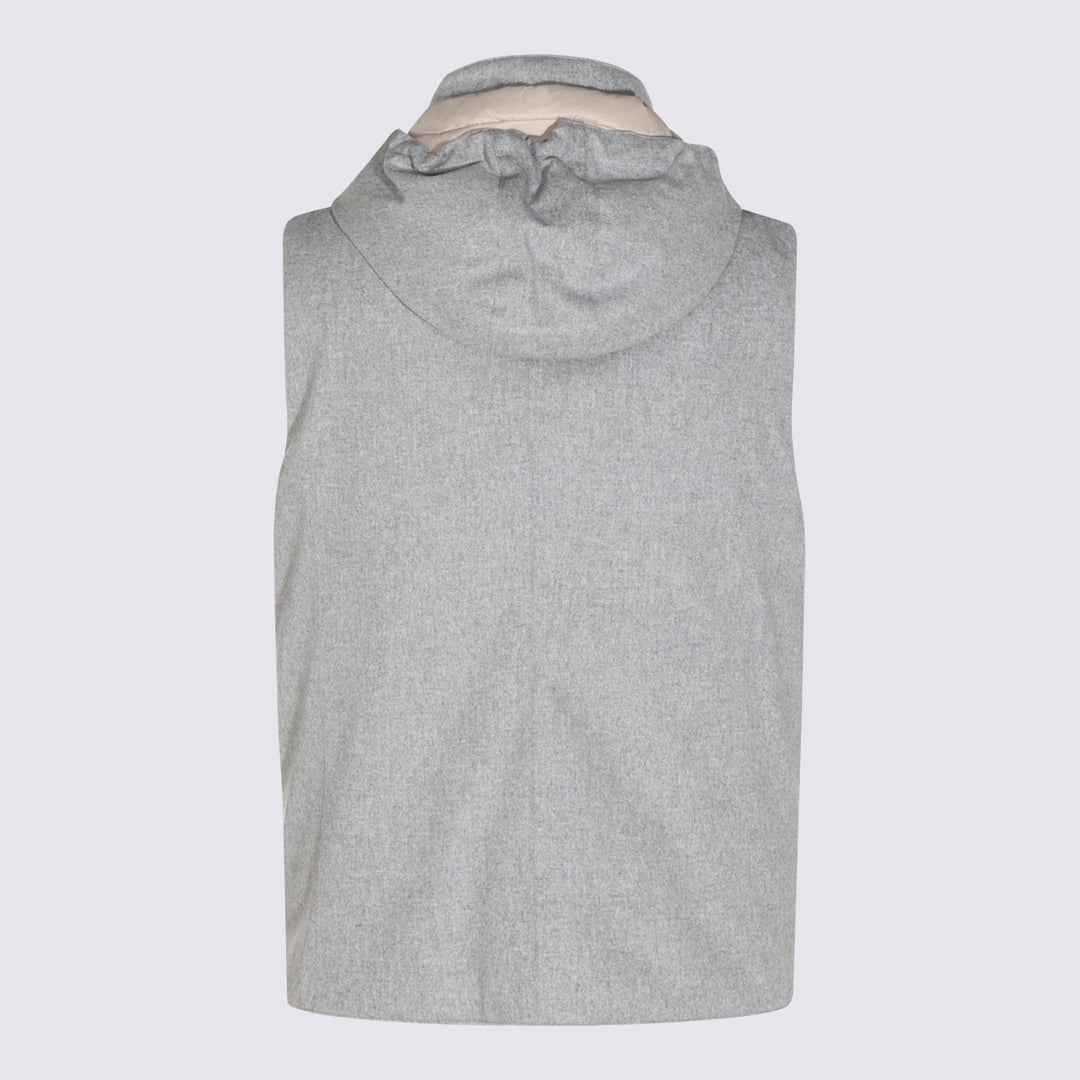Brunello Cucinelli Coats - Grey | 03b6b0c6a34dc54dc7a70bc403624d79c049da9a