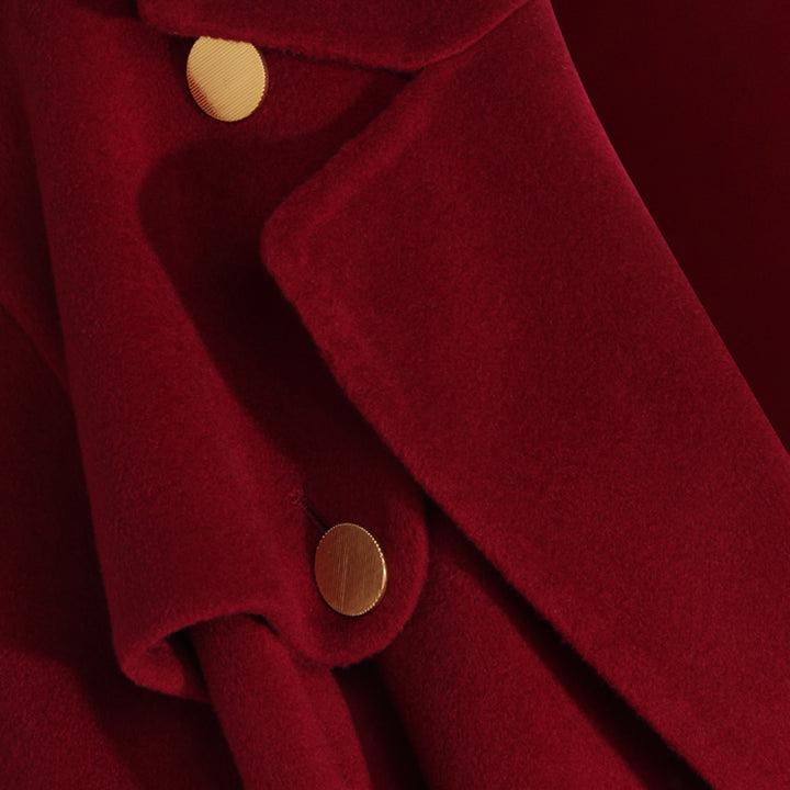 Alberta Ferretti Coats - Bordeaux | c8ca79a82b7e97bc98030093e2fffe1f459fd6e1