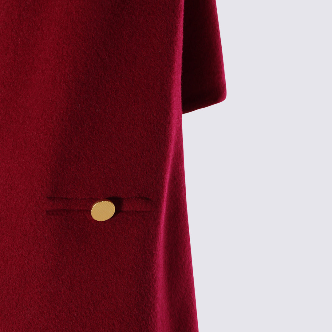 Alberta Ferretti Coats - Bordeaux | 35a4ebfa209c3445bf267f70572fce24be098705