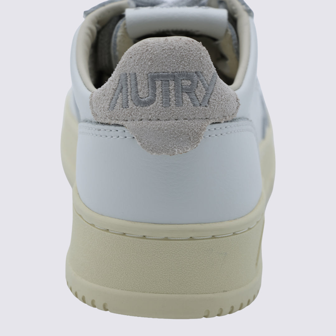 Autry Sneakers - LEAT/SWOLL WHT/SILVER | ccc7c10e2e40c6e40c44bb8efaf1e2115eee3a45