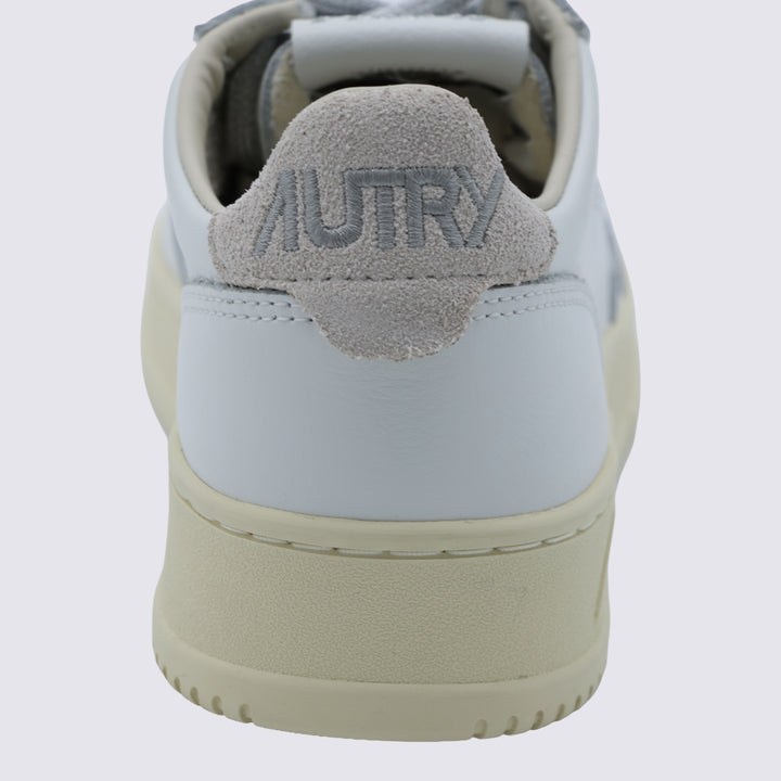 Autry Sneakers - LEAT/SWOLL WHT/SILVER | ccc7c10e2e40c6e40c44bb8efaf1e2115eee3a45