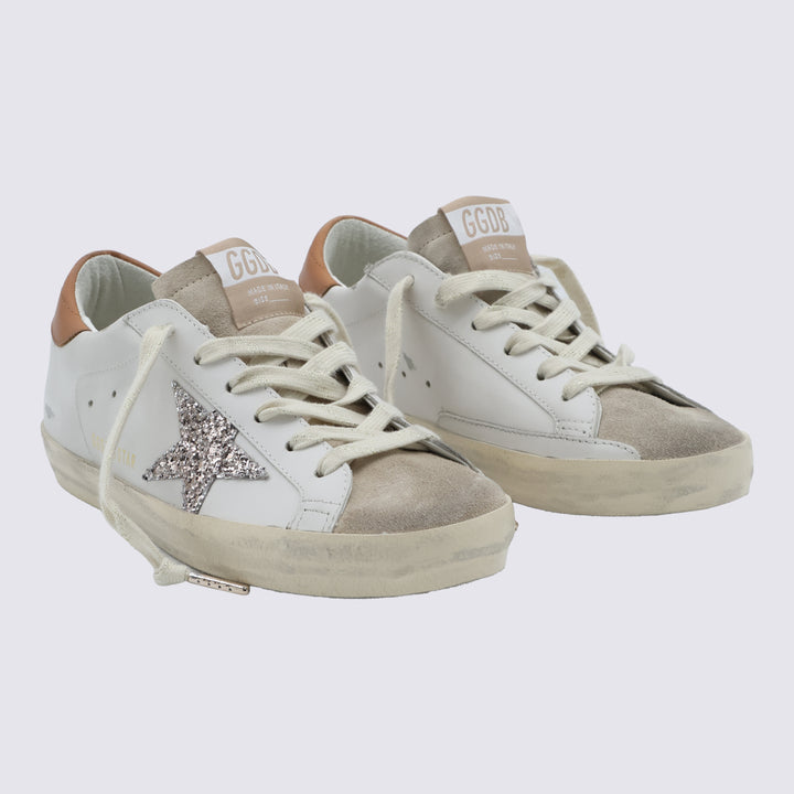 Golden Goose Sneakers - WHITE/BEIGE/BROWN | 079f2e7fd7bcf2780a0bb1426541ad7eb2309c07