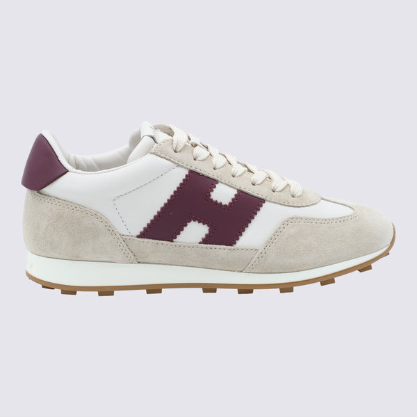 Sneakers Bianco/Burgundy