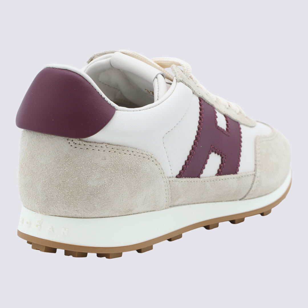 Hogan Sneakers - BIANCO/BURGUNDY | 39d725fe0364c7225815138d55434cc8d6ad99f2