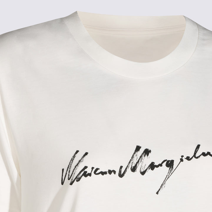 Mm6 Maison Margiela T-shirts and Polos - White | c4f3e120f9345672bb8f434cb466eb897a8b0c6b
