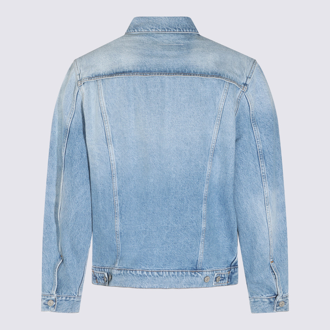 Mm6 Maison Margiela Jackets - Blue | aecdb2eb1f1755ed318d2956f6b1fbade7c64e39