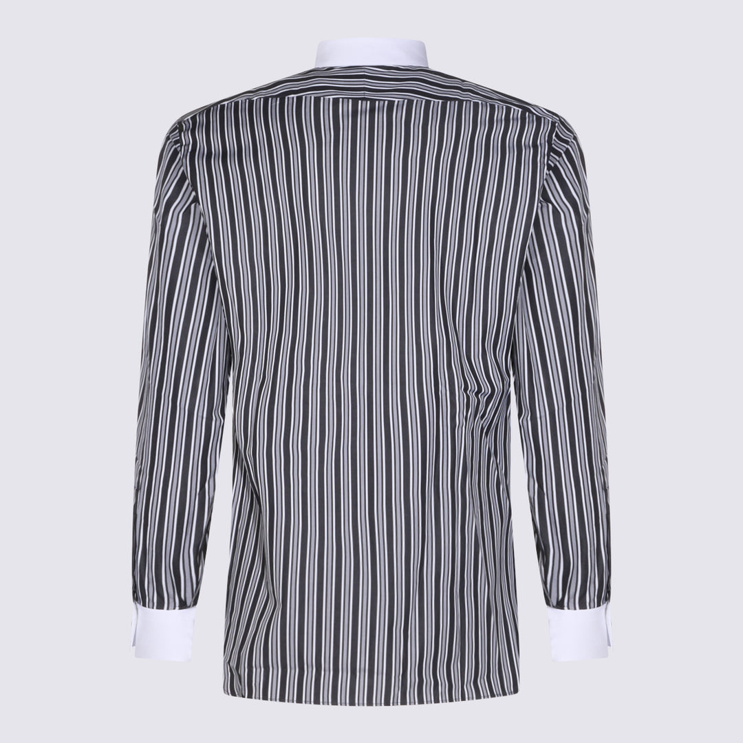 Tom Ford Shirts - WHITE-BLACK | 414753f9f9145865542aaaddf66e5d678c01febd