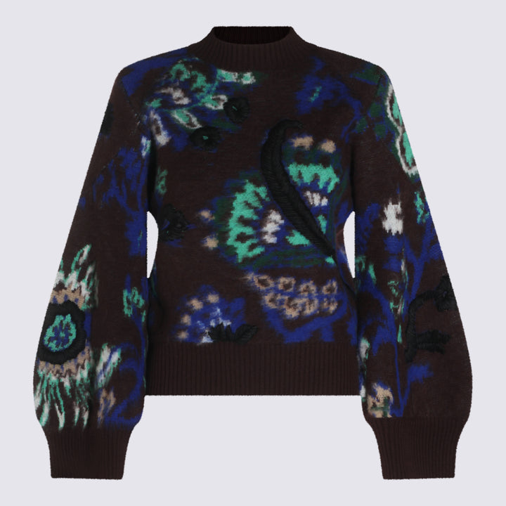 Sacai Sweaters - Brown | 79001a727a16e12d09ef749f0dd1ded2aeae9e51