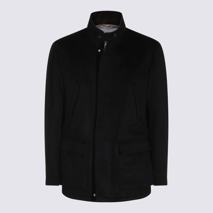 Lardini Coats - Black | 9ee44f317d98d87b77c41997d26771121cc9b01e