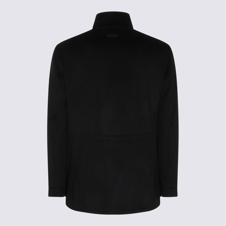 Lardini Coats - Black | ec0526ca81649b7b82c4906218d98f14dfcd9e81