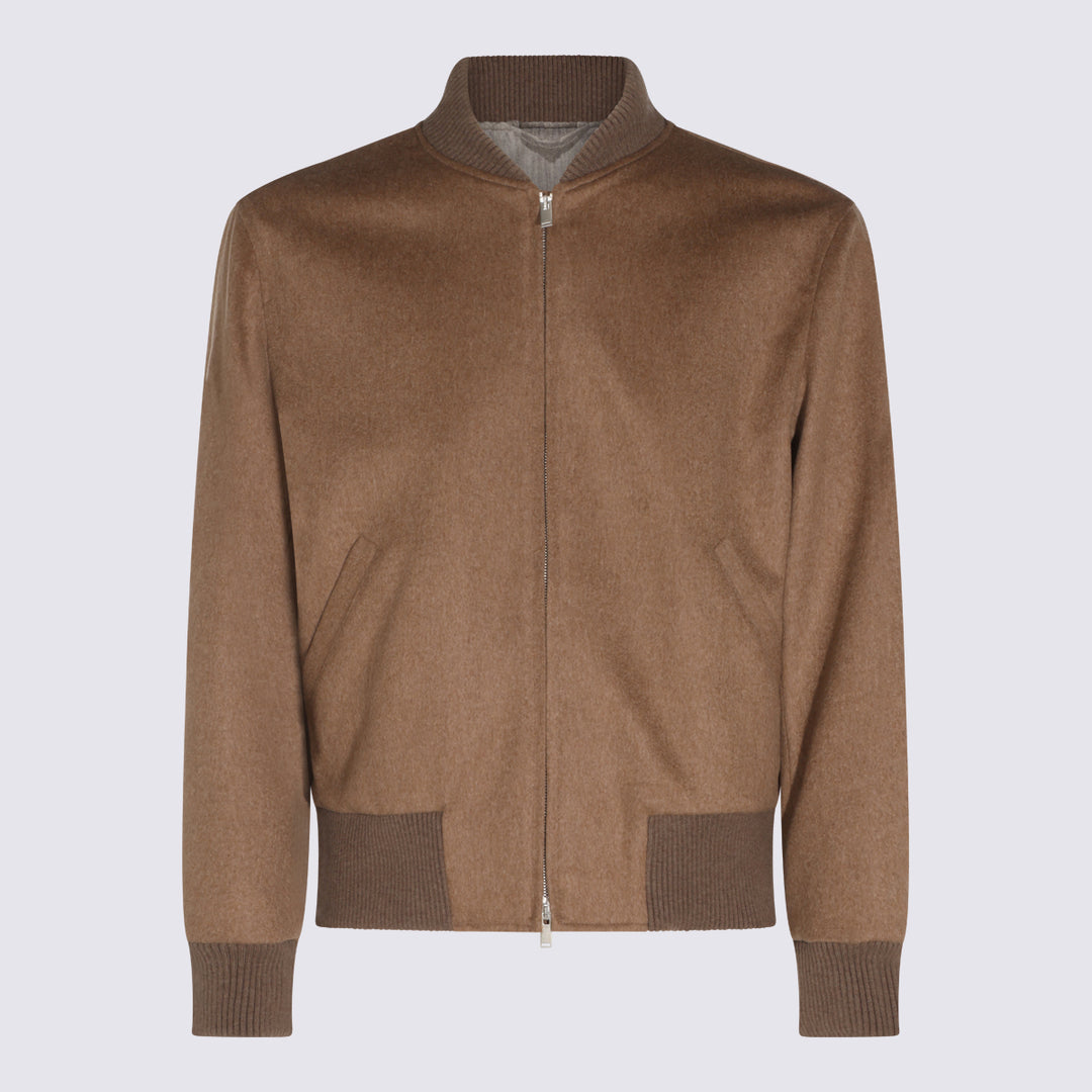 Lardini Jackets - Camel | da442e817b12be804360f95a071f274a27bddb6c