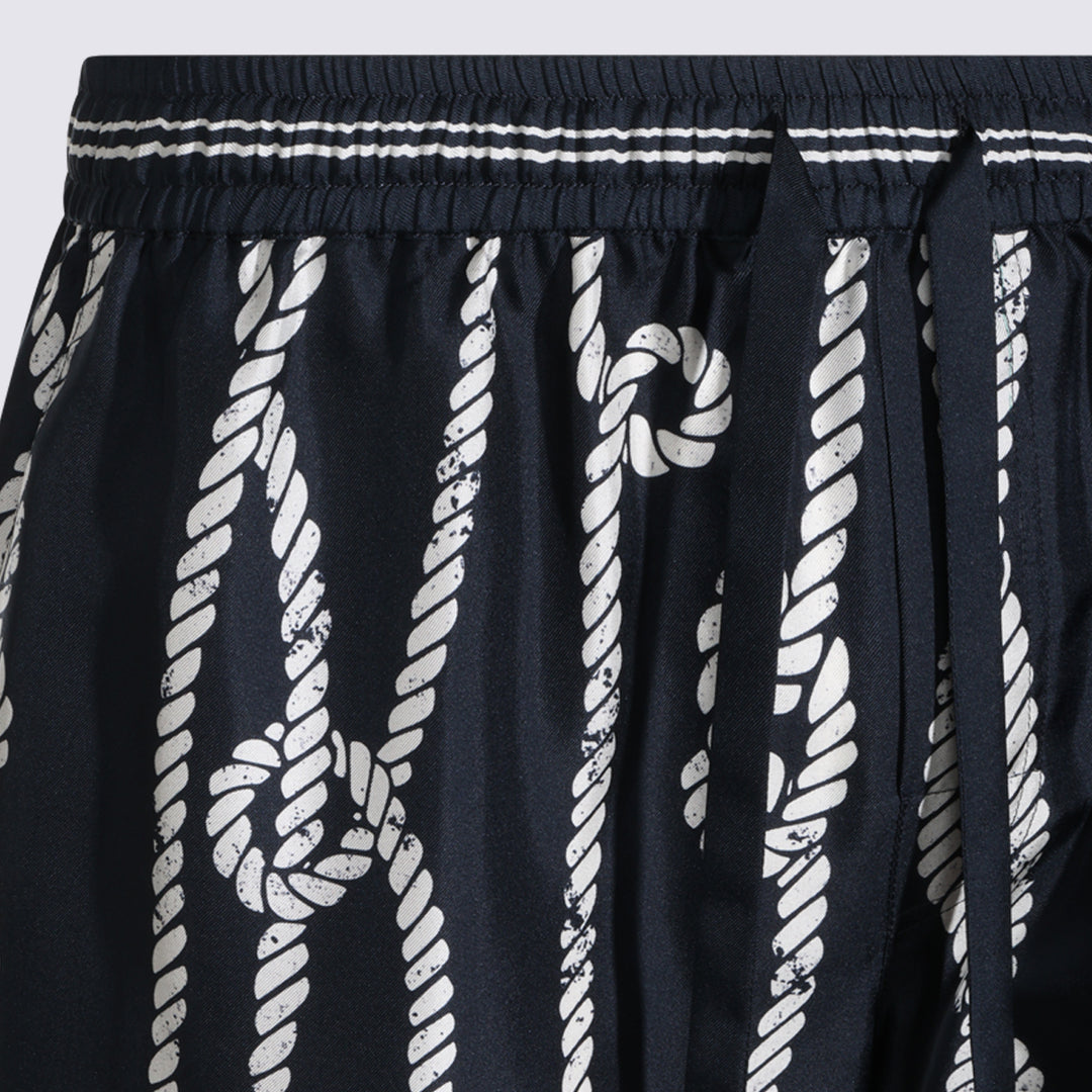 Dolce & Gabbana Shorts - Navy | 7771a166fe2a38b882326adfe8941ce6bec7c135