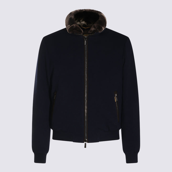 Moorer Jackets - Navy | 36cf3d33b9699c3d4bb8117be233a737ea69bbfc