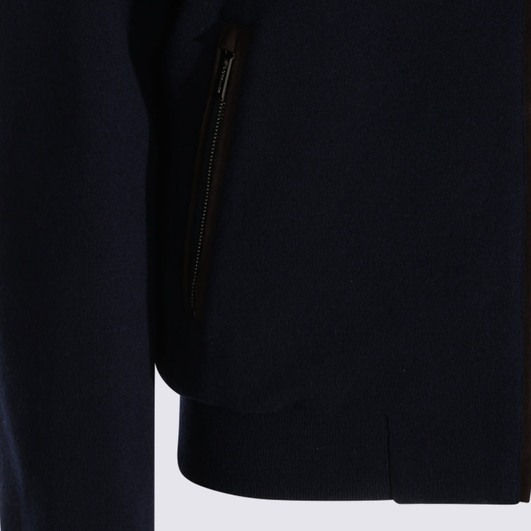 Moorer Jackets - Navy | 94d753afc3a39b97eb26833b8613e4fe41bdc554