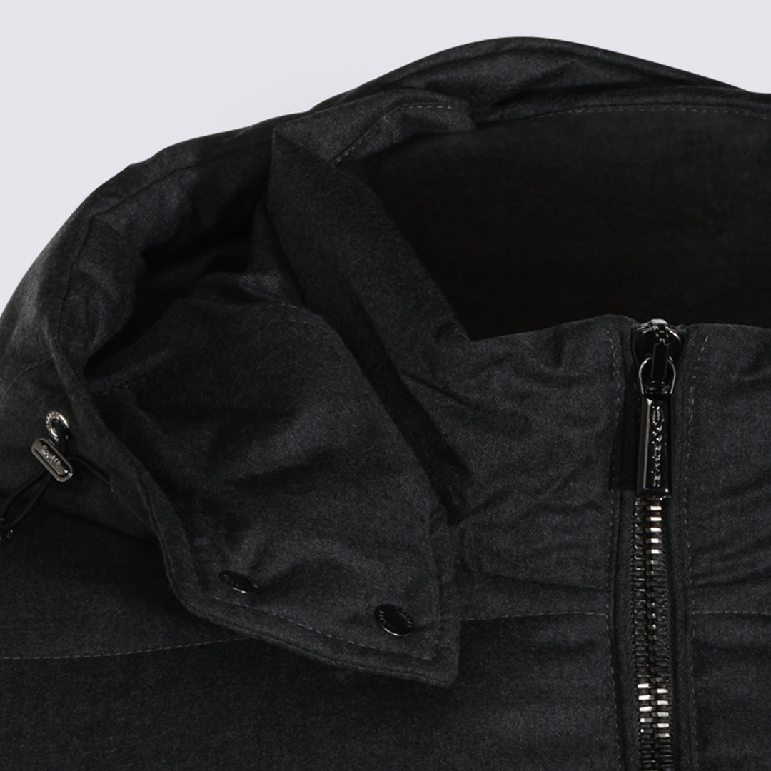 Moorer Coats - ANTHRACITE | ec20ab7d1f32c0e673a73fa68a7b491f4251a16d