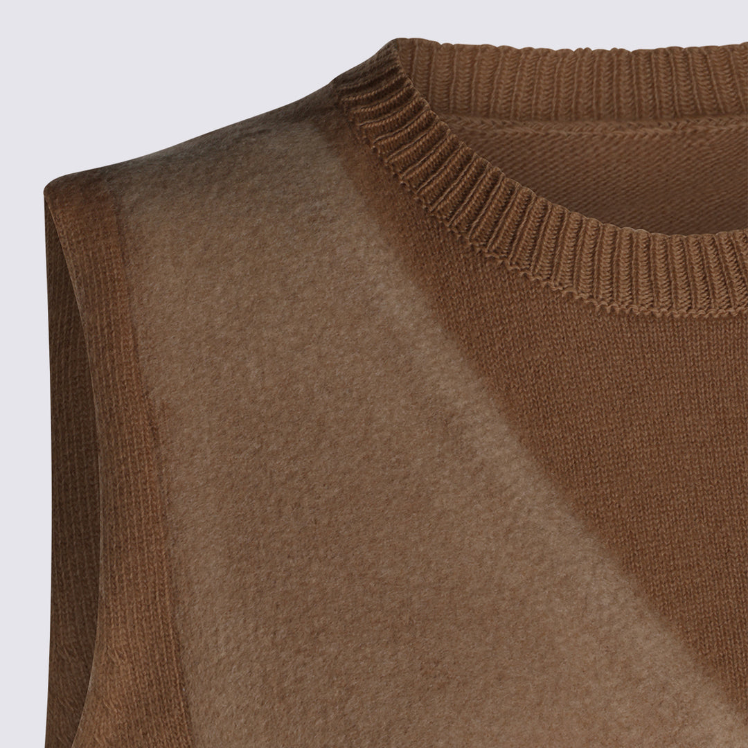 Maison Margiela Sweaters - Camel | 0a254134a0fb3430dd8bd3f8bb927a5595ea8dea