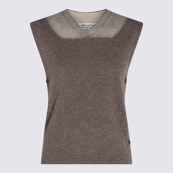 Sweaters Mud/Ecru