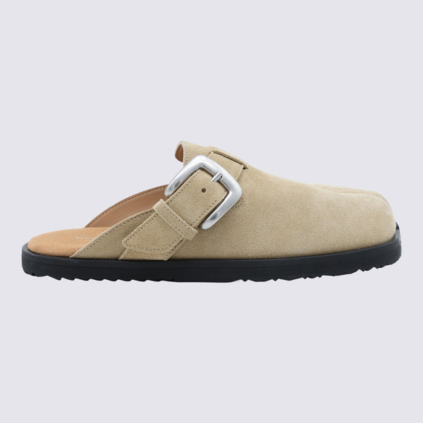 Flat Shoes Pale Khaki