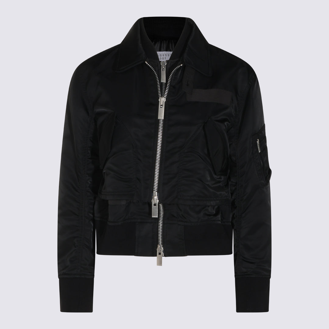 Sacai Jackets - Black | 4961e2b77e6761aee3c738bd6e02b1733ce1f3bf