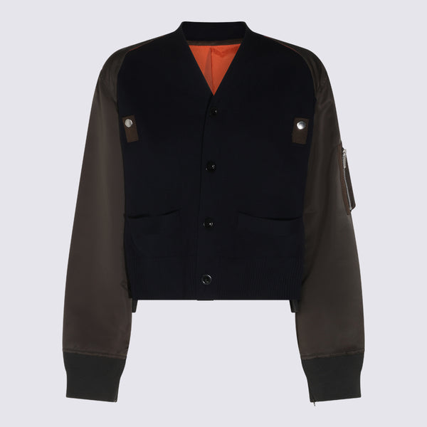 Sweaters Navy/Khaki