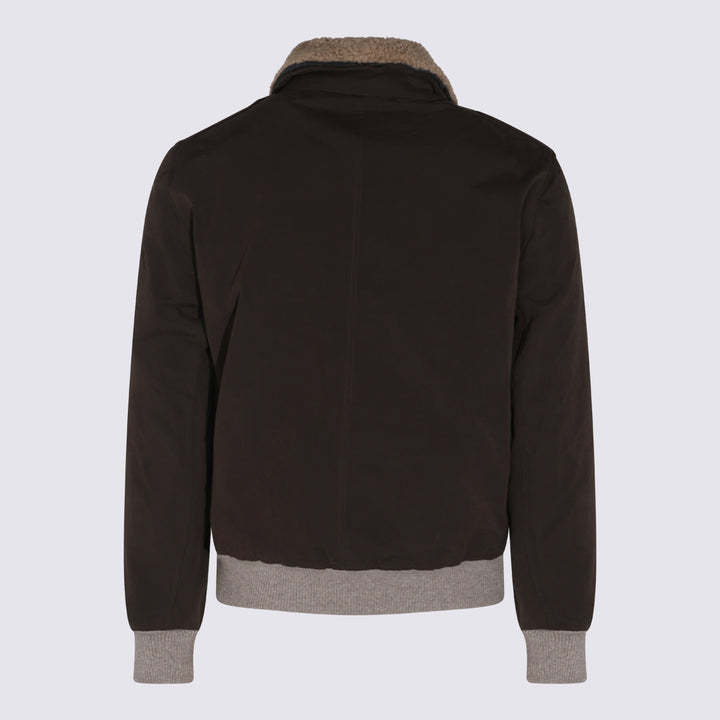 Brunello Cucinelli Coats - Brown | e82d4c82b3207452d045ec34fd6ee0eeb8c33ef2