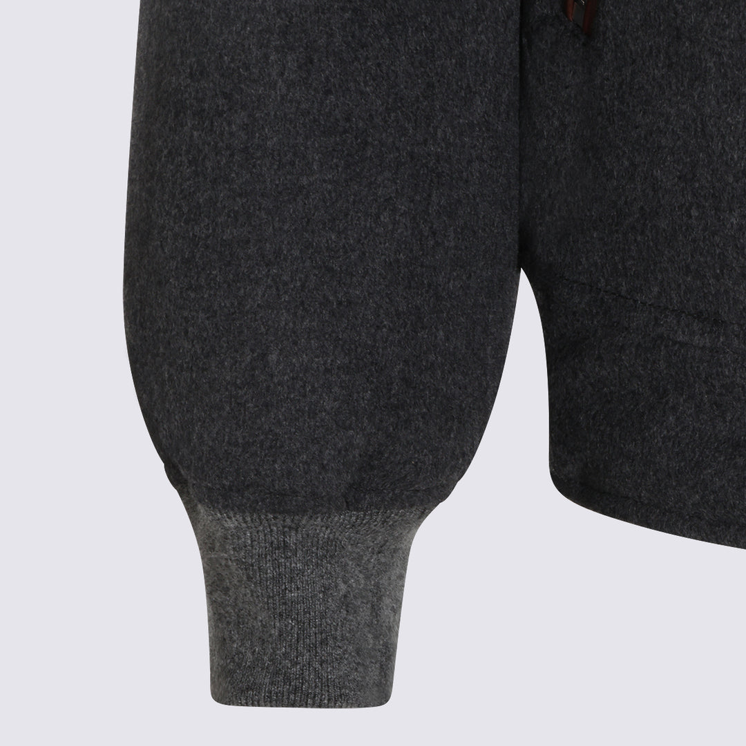 Brunello Cucinelli Coats - Dark grey | 9e5622b2ae6a25f73e667f48517793db9cca6649