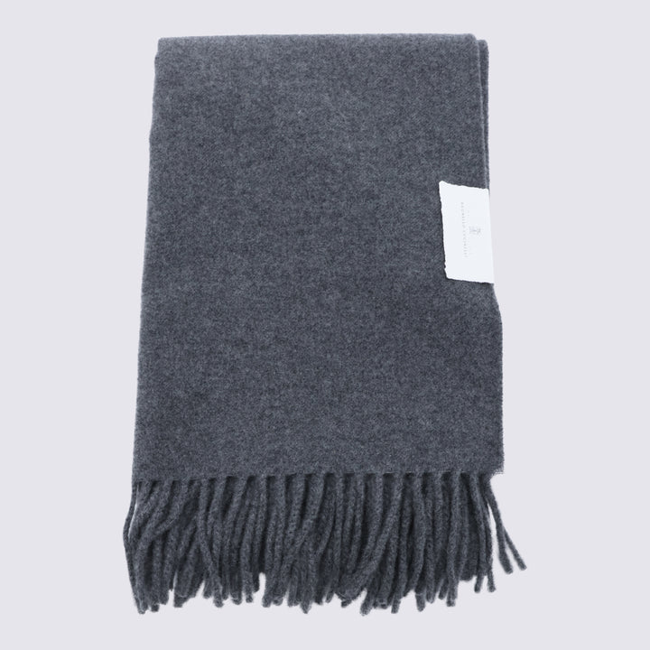 Brunello Cucinelli Scarfs - Piombo | a368829d3edcfb6c197c90a79019e025bba7c317