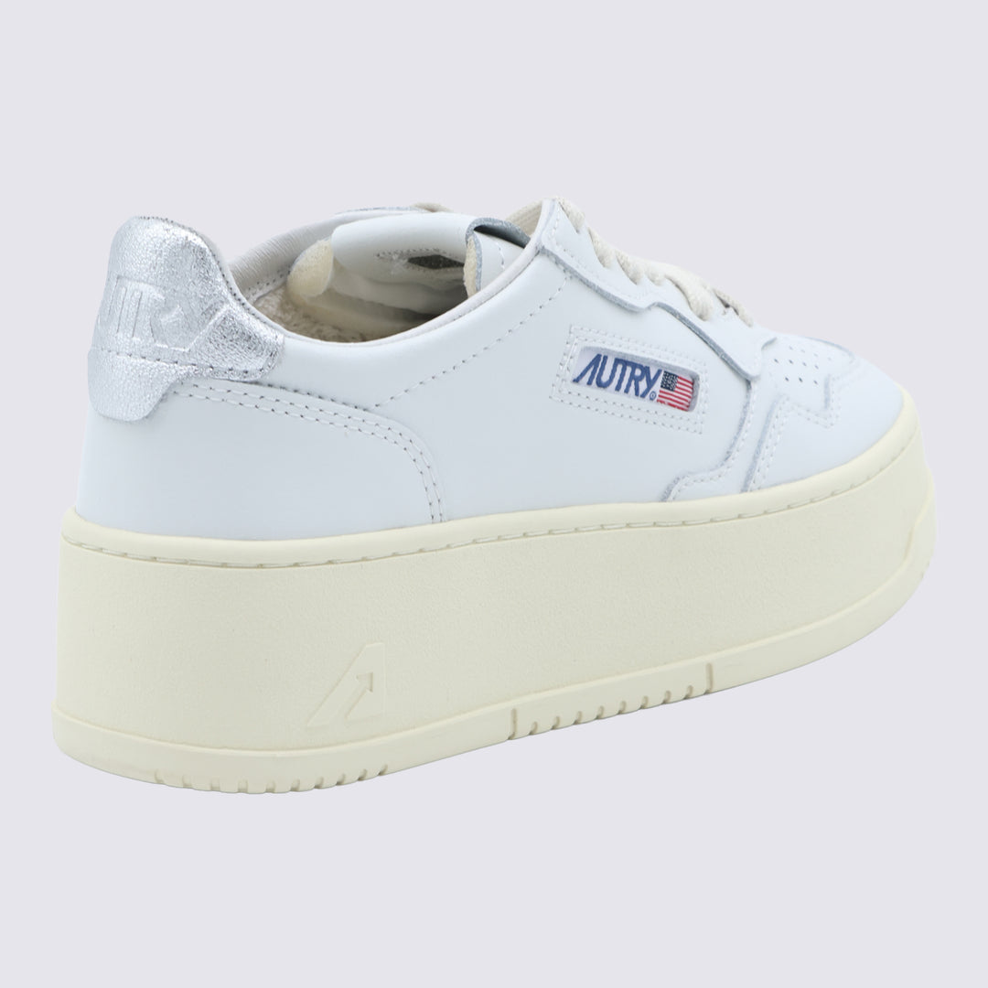 Autry Sneakers - LEAT/LEAT WHT/SILVER | 357d9e698b366e8b73620dc921b4ec4b62d88ea4