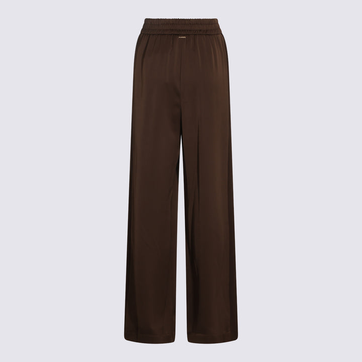 Twin-Set Trousers - DARKNESS BROWN | 1d2e27b337f6df91ee760969b196e3ae0eb1bf92
